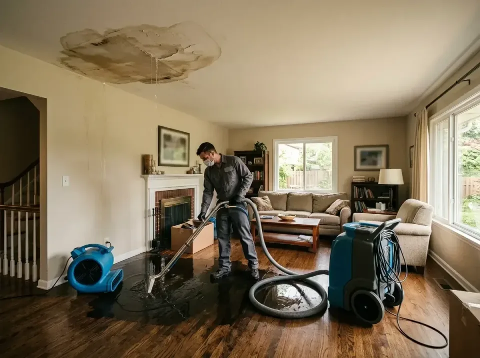 attic-pipe-burst-ceiling-drip-008 — frequently asked questions, Water Damage Restoration & Carpet Care in Bayou Blue, LA